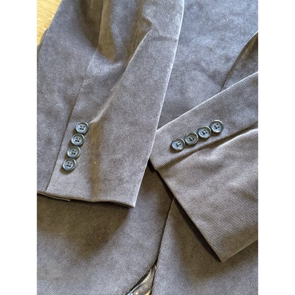 Lauren Ralph Lauren Sports Coat Blazer Brown 40R Polyester Blend Corduroy READ - Picture 10 of 16